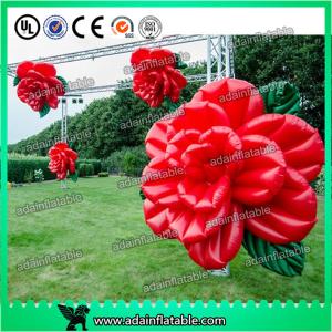 Quality Wedding Event Hanging Decoration Inflatable Rose Flower for sale