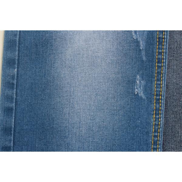 10Oz Premium Slub High Stretch Denim Fabric For Jeans Stock Lot