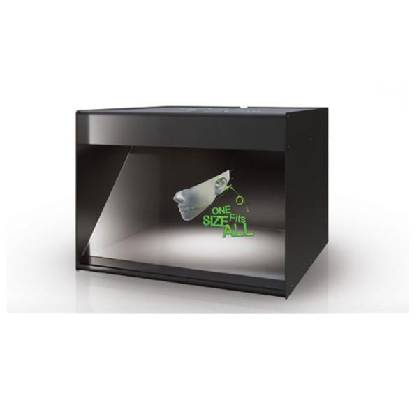 Advertising , POS Holocube 42” , Combines holographic 3D content with physical
