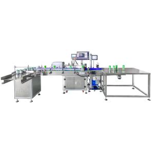 Automatic Round Bottle Labeling Machine with Visual Camera Positioning