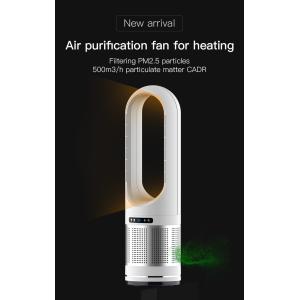 Multi 3 in1 Floor Standing Smart Air Purifier Cool Hot Bladeless Tower Fan Fan