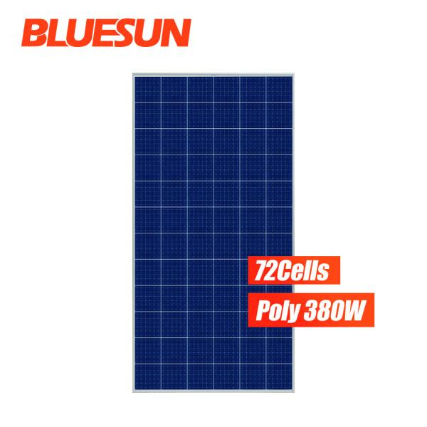 Buy Bluesun New MWT Solar Cells Solar Panel 350W 360W 370W 380W Power Home at wholesale prices