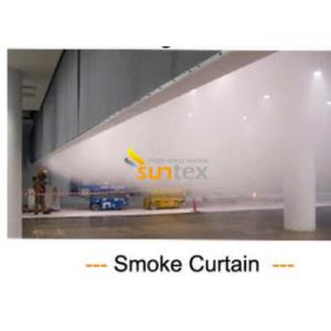 High Temperature Fireproof Silicone Coated Fiberglass Fabric Fire Curtain High
