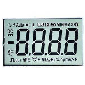 SGS Customized LCD Display Positive Transmissive 6 O′Clock TN LCD Seven Segment
