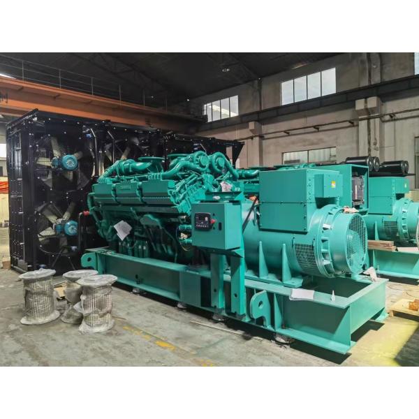 QSK78 G8 2.5mw 3 Phase Diesel Power Generators 400V 2500kw 18 Cylinder