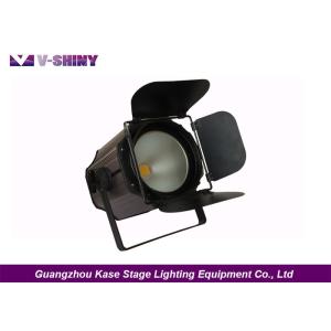 3200K Warm White 200W Cob Led Par Can Lights With Barn Door For Stage Show