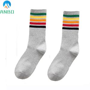 ribbed skateboard socks cotton terry