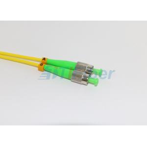 Single Mode Duplex Fiber Optic Patch Cord With Connectors FC / PC to SC / PC