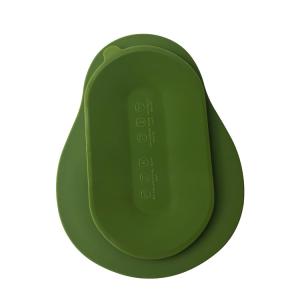 Customized Shape Food Grade Silicone Divided Plates For Babies