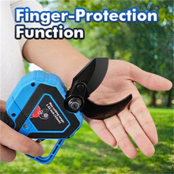Electric Pruning Shears With 25V Battery and 1000W Brushless Motors