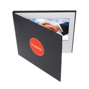 Commercial Promotional Video Brochure Using 300g Coated Art Paper