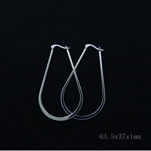 Quality Classic 316L Stainless Steel Fashion Jewelry Earrings Hoops Earrings LEH22 for sale