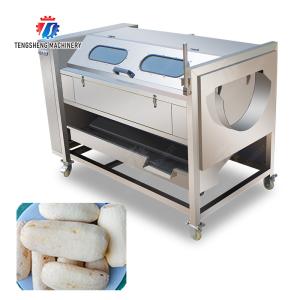 Sealed cover brush peeling machine soybeans Potato Carrot Taro Sweet potato Yam