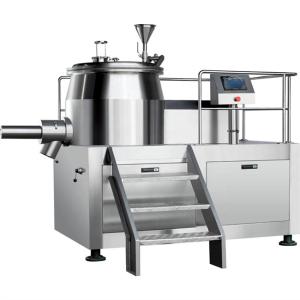320kg/Batch Industrial Wet Gpharma Granulation Machine Super Rapid Mixing