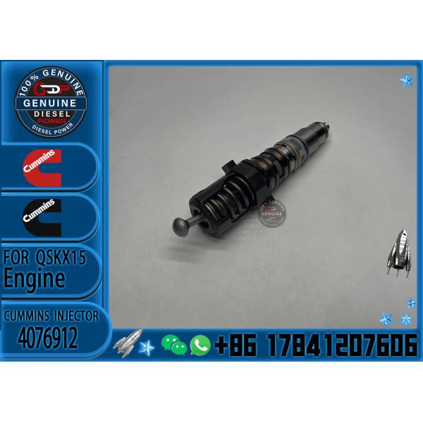 Diesel Fuel Injector 4076912 1473430 1521978 3331153 1764365 For CUMMINS SCANIA ISX DT12.02HPI Engine