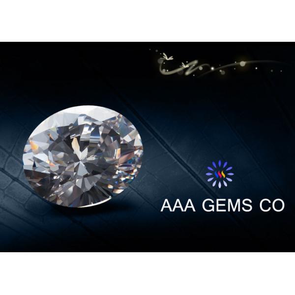 Buy Forever Brilliant Oval Colorless Moissanite 5 Carat Hardness 9.2 To 9.5 at wholesale prices