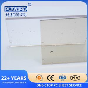 Unbreakable clear Plastic Glass Sheet Pc Polycarbonate Sheet Solid Sunlight