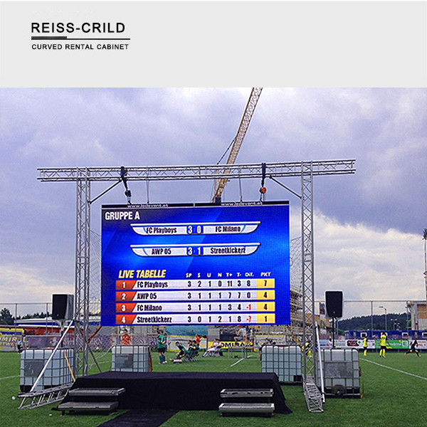 Buy P6 6000cd/m2 IP65 SMD3535 Outdoor Rental LED Display at wholesale prices