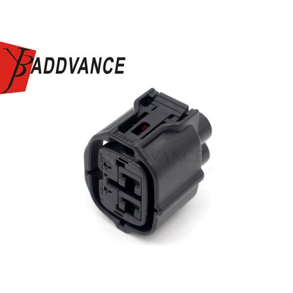 4 Pin Female ECU Sumitomo Black Electric Wire Automotive Connector Housing For Toyota