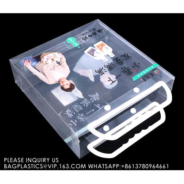 Plastic Hard Handle Bags, Handle Shopping bags, handle shipper, handle gift bags, white handle handy bags