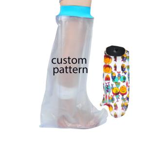Reusable Adult Children Protector Waterproof Cast Cover Soft Watertight Seal