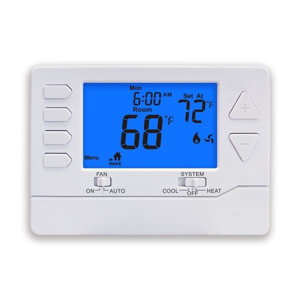 Wired Room Temperature heating thermostat Convenient Non-programmable with
