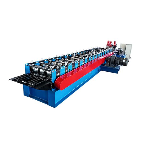 12 Roller Stations Hydralic Cutting Purlin Rolling Machine For 1.5mm-3.5mm Raw Material Thickness