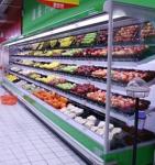 Energy Saving Multideck Open Chiller , Grocery Fruit and Vegetable Display