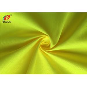 Polyester High Reflective Fluorescent Material Safety Vests Fabric