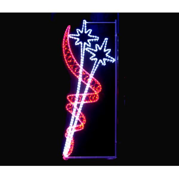 Christmas LED street motif decoration lighting