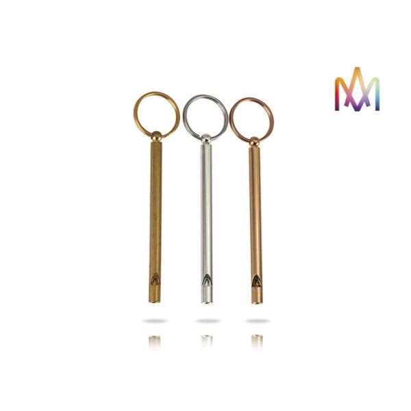 Buy 17g Brass Creative Whistle Custom Shaped Keychains at wholesale prices