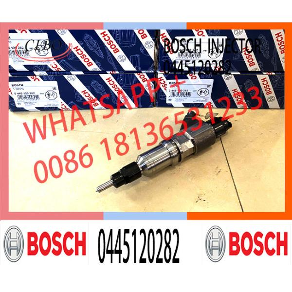 0445120282 Nine Brand Diesel Fuel Injector 0445120282 Common Rail Injector 0445120282