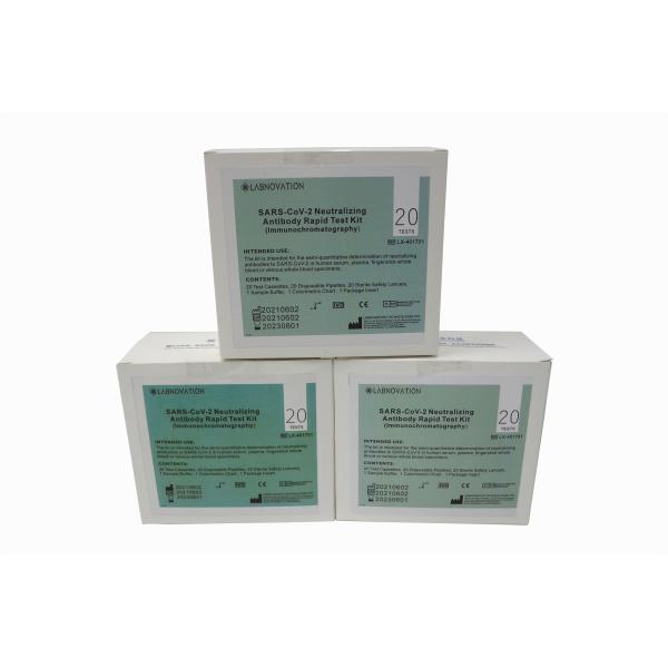 Buy 20 Tests CoV-19 Neutralizing Antibody Rapid Test Kit 95 Percent Accuracy at wholesale prices