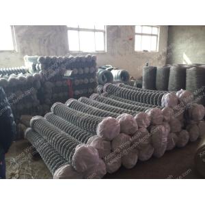 PVC Chain Link Fence for Tennis Soccer Field Court Yard and Garden