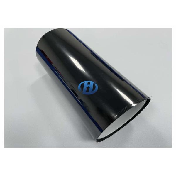 20 μm Black PET Silica Gel Coating Film used as Protective Films in 3C industries