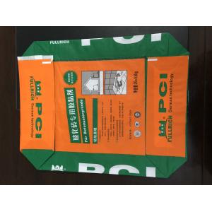 Custom Printed PP Valve Sealed Bags , Recycled Woven Polypropylene Bags