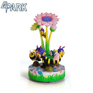 Game Machine Exhibition Amusement Rotation Bees Shape Carousel Ride