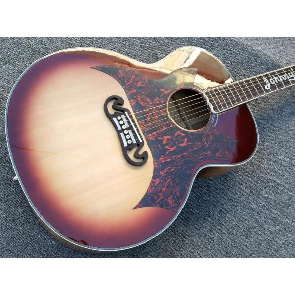 Factory Gibson custom Johnny cash G200 Acoustic Guitar,2018 Solid Spruce top 43 " G200vs Maple Acoustic Guitar
