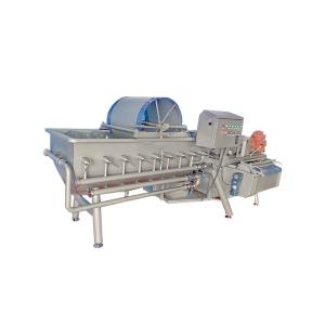 4KW Leafy Vegetables SUS304 Eddy Cleaning Machine