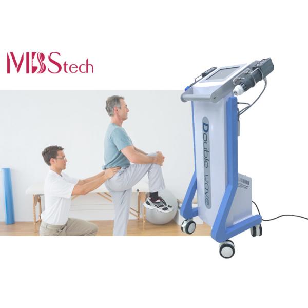 Buy Vertical Double Handles Wave Medical Physiotherapy Shockwave Therapy Machine at wholesale prices
