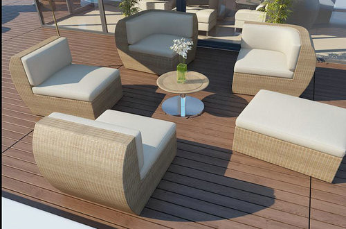 Buy 6pcs hot PE wicker patio furniture at wholesale prices