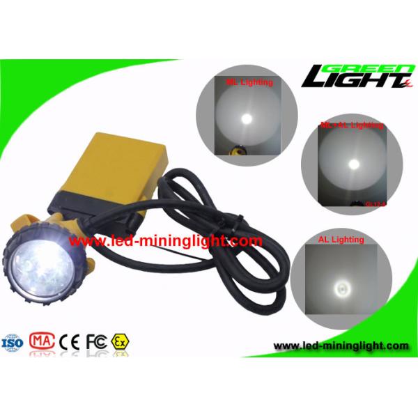 Buy Waterproof Miners Cap Lamp High Power 490g For Industrial / Emergency at wholesale prices