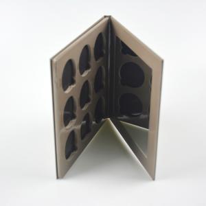 Non-Toxic Custom Printed Cardboard Makeup Empty Eyeshadow Palette Paper