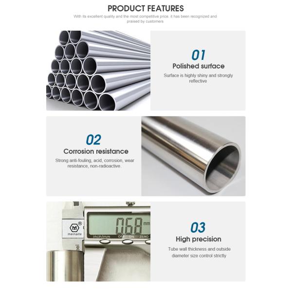 201 304 316 welded Seamless stainless steel pipe metal pipe/tube