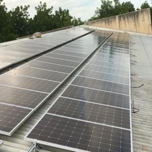 China Pre Assembled Anodized Aluminum Solar Rooftop Mounting Structure on sale