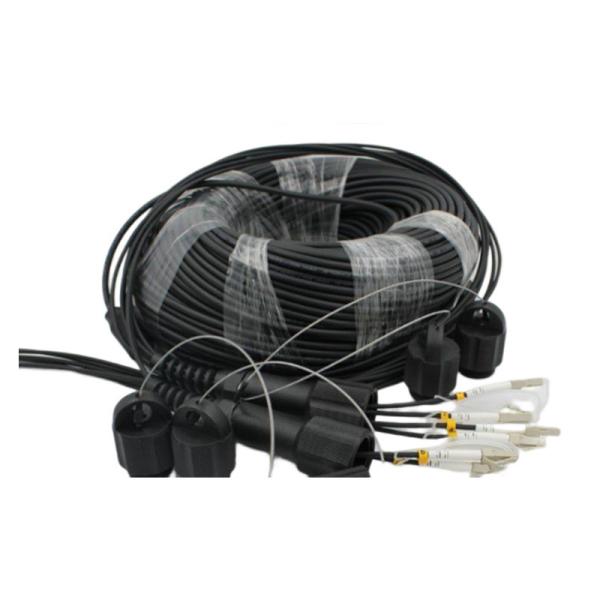 FTTH PDLC IP67 Assembly LC UPC Duplex Optical Fiber Waterproof Connector for