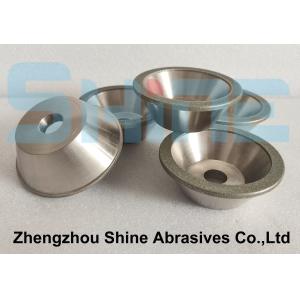 Customized Electroplated Diamond Wheels 11A2 Bowl Shape 100mm