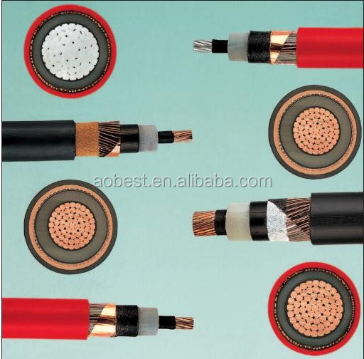 High Quality 240mm2 11KV Power Cable with Copper Conductor XLPE PVC Insulation Medium Voltage for Underground Construction