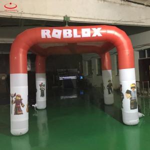 Oxford Inflatable Finish Arch Waterproof inflatable rainbow arch
