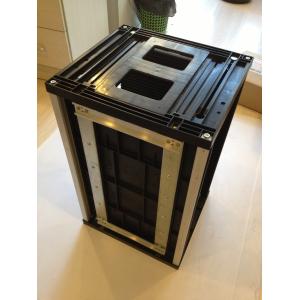 China Adjustable ESD SMT Rack PCB Storage Holder Board Rack Antistatic Metal Standing SMT PCB ESD Magazine Racks on sale